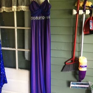 Simply Liliana long purple gown
